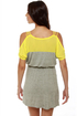 Good Grades Yellow and Grey Dress