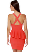 Act Two Coral Red Dress