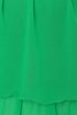 Time Flies Strapless White and Green Dress