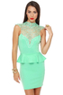 Charmed and Dangerous Mint Green Dress
