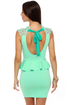 Charmed and Dangerous Mint Green Dress