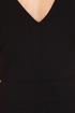 Stuck on You Cutout Black Dress