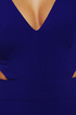 Stuck on You Cutout Royal Blue Dress