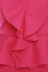 Savoy Ruffle Fuchsia Pink Dress