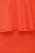 Charming Hostess Strapless Orange Dress