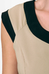 Double Exposure Taupe Dress