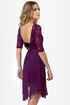 Dancing Days Purple Lace Dress