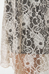 The Works Black and Beige Sequin Lace Dress