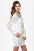 Place Your Bets Beaded Ivory Dress