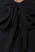 Madame Bow-vary Strapless Black Dress