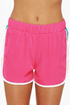 Windsurfer Girl Color Block Fuchsia Shorts