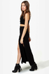 Makin' Moves Black Maxi Skirt
