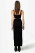 Makin' Moves Black Maxi Skirt