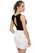 Star Crossed Lover Black Crop Top
