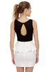 Star Crossed Lover Black Crop Top