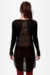 In Rotation Black Lace Top