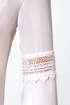 First Folio Sheer Ivory Top