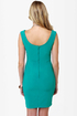 Number One Stunner Cutout Teal Dress