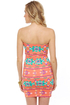 Sizzling Southwest Orange Print Dress