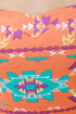 Sizzling Southwest Orange Print Dress
