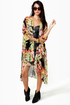Living Arrangement Floral Print Top
