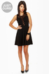LULUS Exclusive Party Don't Stop Black Dress