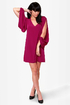 Out of Arm\\\\\\\'s Way Magenta Shift Dress