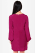 Out of Arm\\\\\\\'s Way Magenta Shift Dress