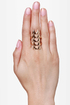 Ain\'t No Fang Gold Statement Ring