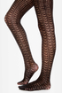 Tabbisocks Prove Your Pointelle Black Tights