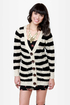 Calling Cardi Striped Cardigan Sweater