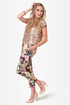 Flashbulb Gold Sequin Top