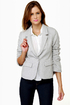 I'm the New Intern Grey Tweed Blazer