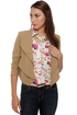It's Official Cropped Brown Blazer