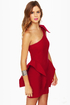 Marry the Night One Shoulder Red Dress