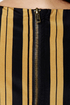 Darling Serena Black and Gold Striped Dress