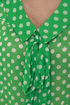 Presto Chango Green Polka Dot Top