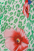 Mahalo Mama Green Floral Print Top