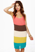 Blockie Talkie Color Block Dress