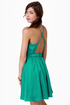 Got It Girlfriend Backless Aqua Dress