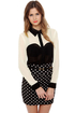 Curve Appeal White and Black Top
