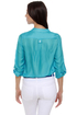 Really Rosebud Sky Blue Top