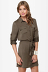 Big Tipper Sable Shirt Dress