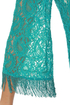 Bold as Love Teal Lace Jacket