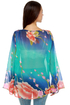 Caipirinha Floral Print Cape Top