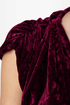 Gyspy Junkies Ziggy Disco Wine Red Velvet Jumpsuit
