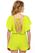In the Limelight Lime Green Romper