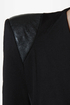 Power Play Structured Black Dress