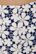 Daisy May Blue and White Lace Shorts