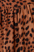 Animal Channeled Leopard Print Skirt
